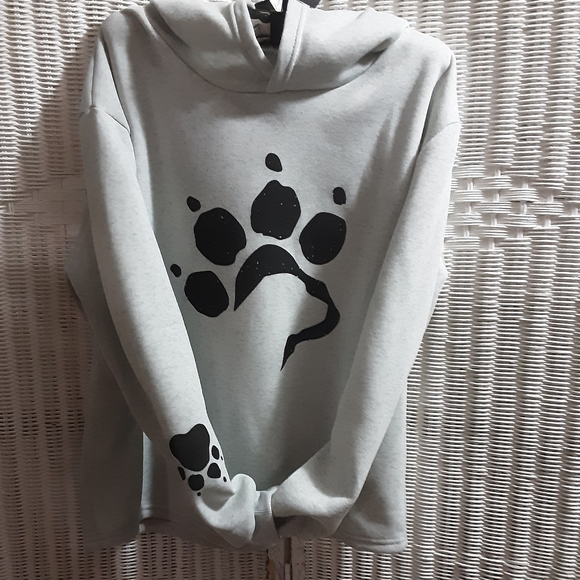 Tops - DOG PAW HOODIE SWEATSHIRT L/Xl